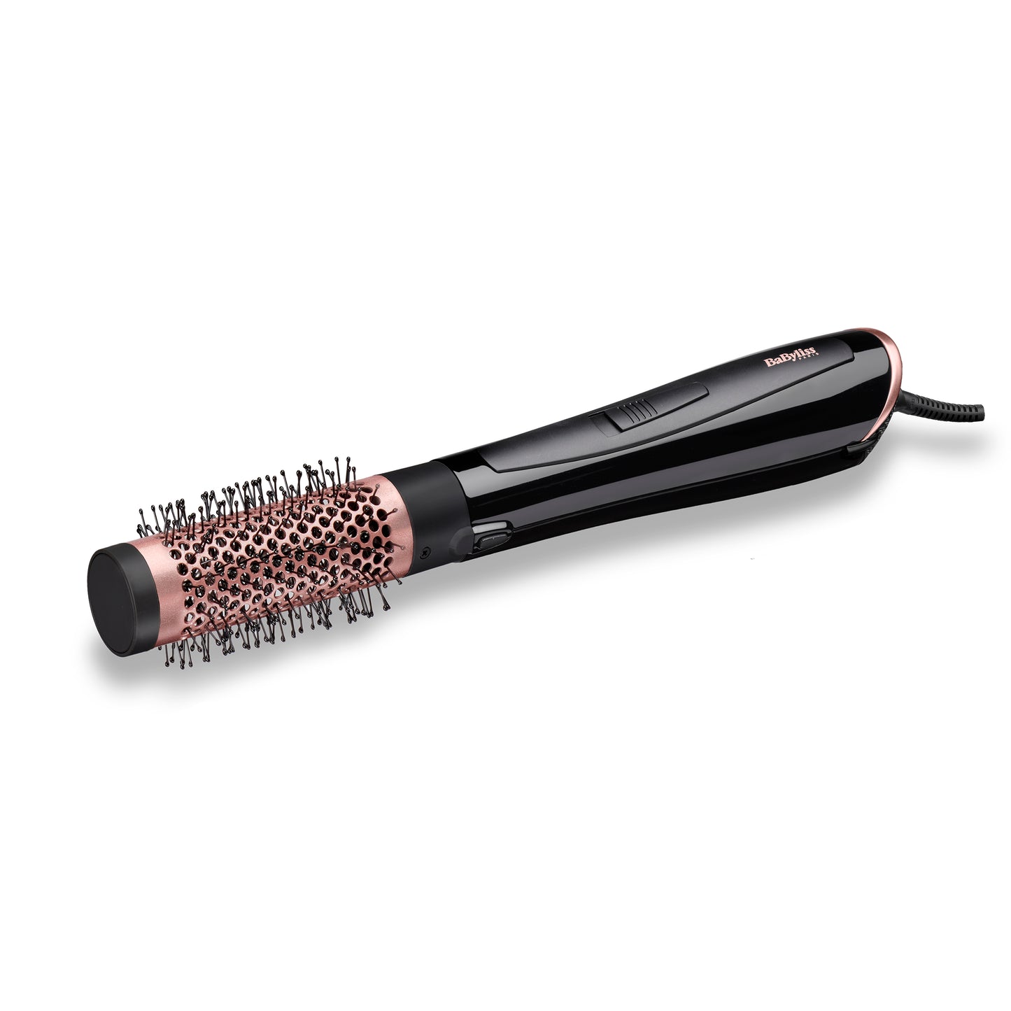 Brosse coiffante Perfect Finish avec technologie ionique pour un volume naturel, des cheveux sans frisottis et une brillance intense.