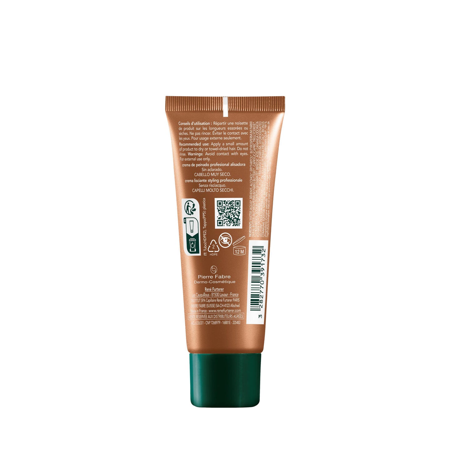 Pour des cheveux idéalement nourris, doux, parfaitement démêlés et lissés