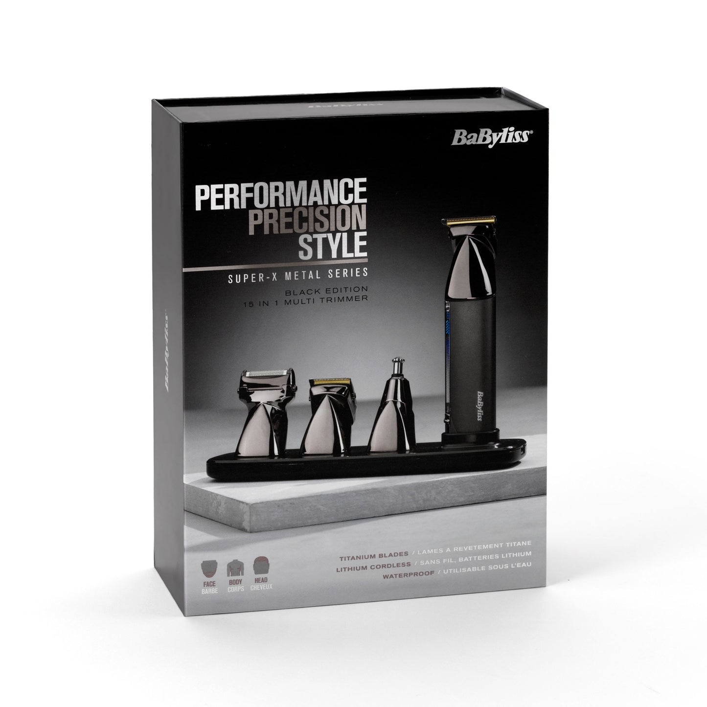 Haarschneider 15-in-1 Super-X Metal Series Kabellos