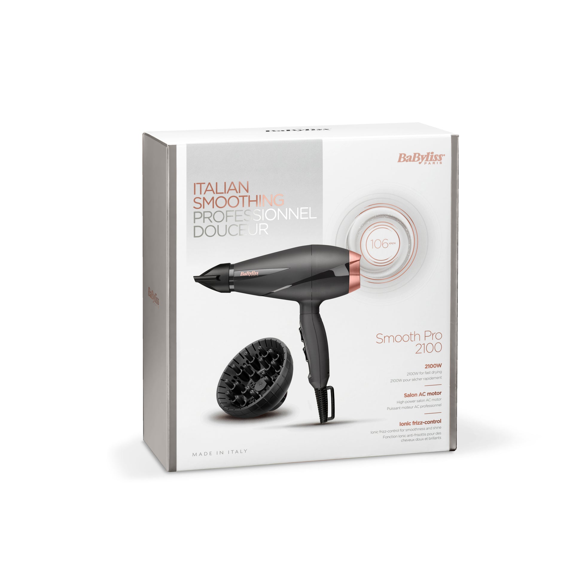 Sèche-Cheveux Smooth Pro 2100 W