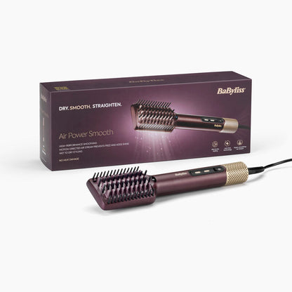 BaByliss Air Power Smooth avec technologie ionique et plusieurs réglages de température pour un coiffage personnalisé.
