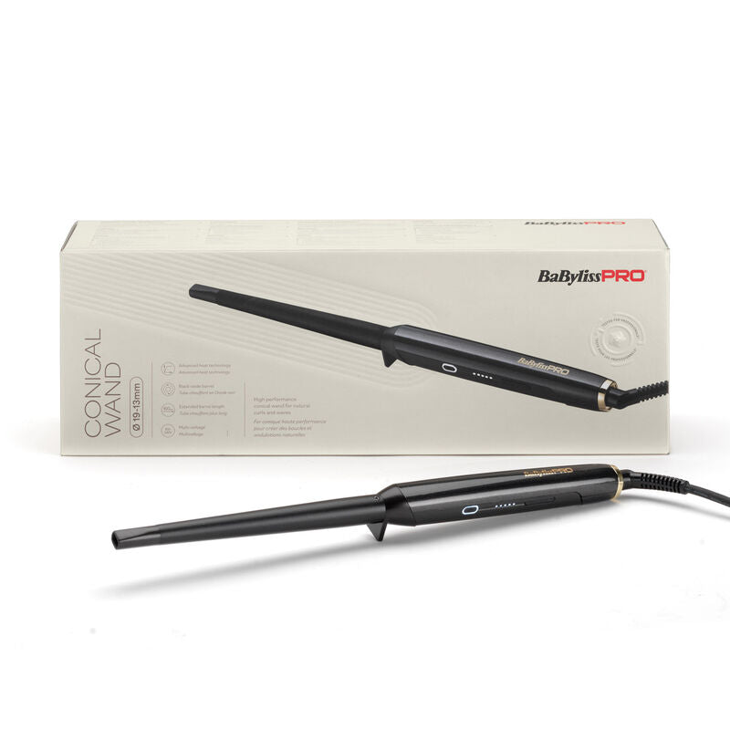 Fer à boucler conique – Ø 19–13 mm