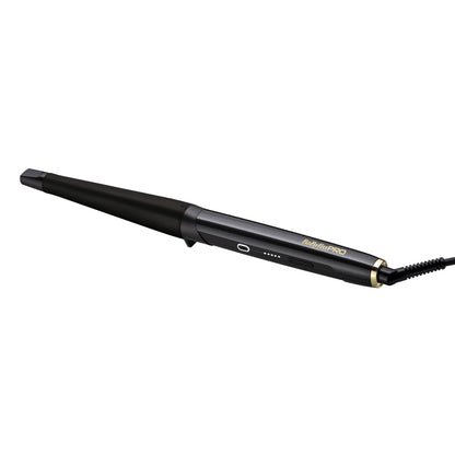 BaBylissPRO fer à boucler conique 32–19 mm en gros plan, outil professionnel pour ondulations naturelles — disponible en Suisse