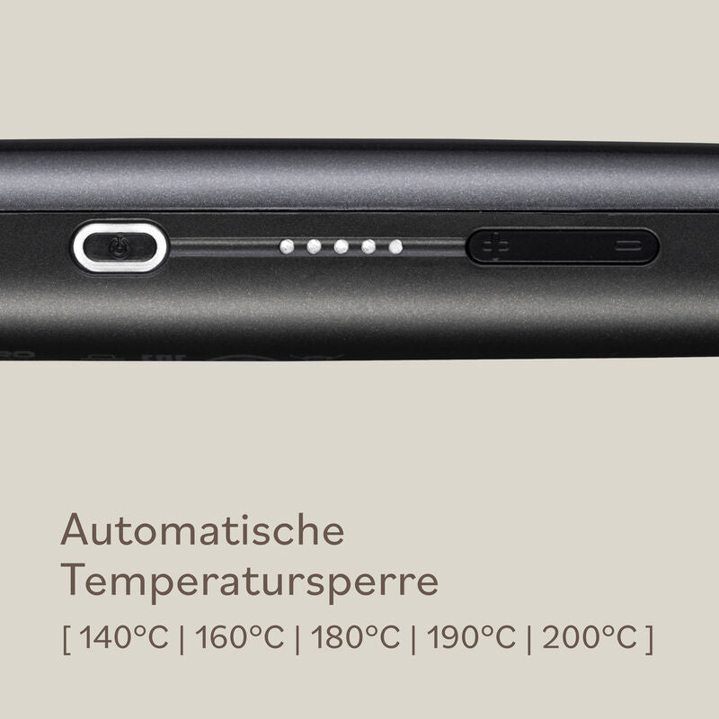 Fer à boucler BaBylissPRO 10 mm vue rapprochée premium, parfait pour un usage professionnel intensif en salon ou en shooting