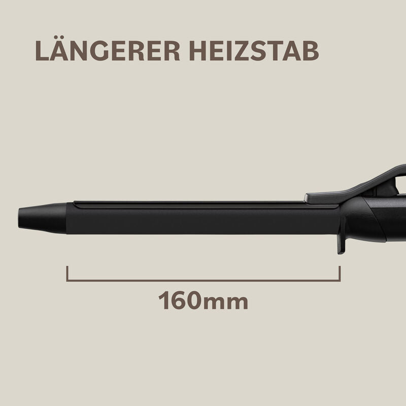 Fer à boucler BaBylissPRO 19 mm vue rapprochée premium, parfait pour des coiffures durables et élégantes