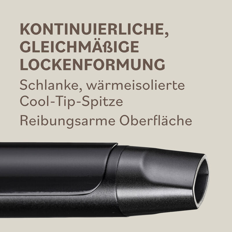 Fer à boucler BaBylissPRO 25 mm vue rapprochée premium, parfait pour des boucles souples et longue tenue