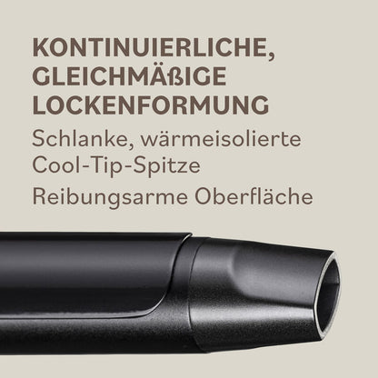 Fer à boucler BaBylissPRO 25 mm vue rapprochée premium, parfait pour des boucles souples et longue tenue