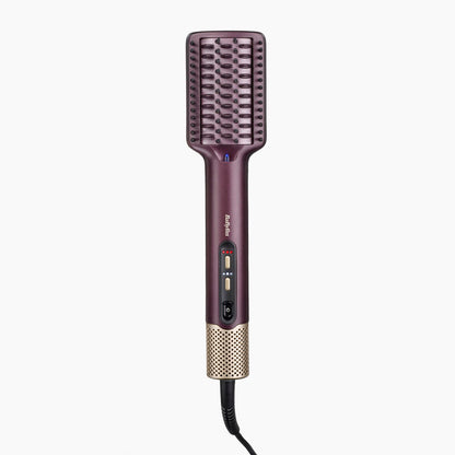 Brosse lissante BaByliss Air Power Smooth pour lisser et sécher les cheveux mouillés ou secs sans frisottis.