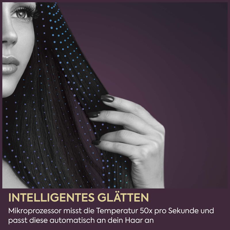 Sensor Protect Styler Intelligentes Glätteisen für schonendes Styling