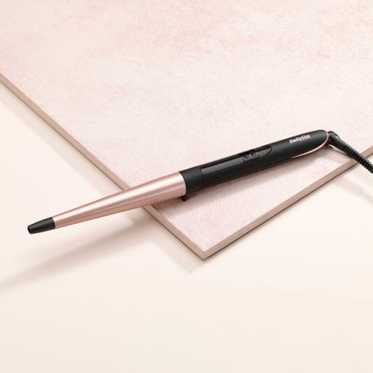 Curlingstab Roségold Konisch