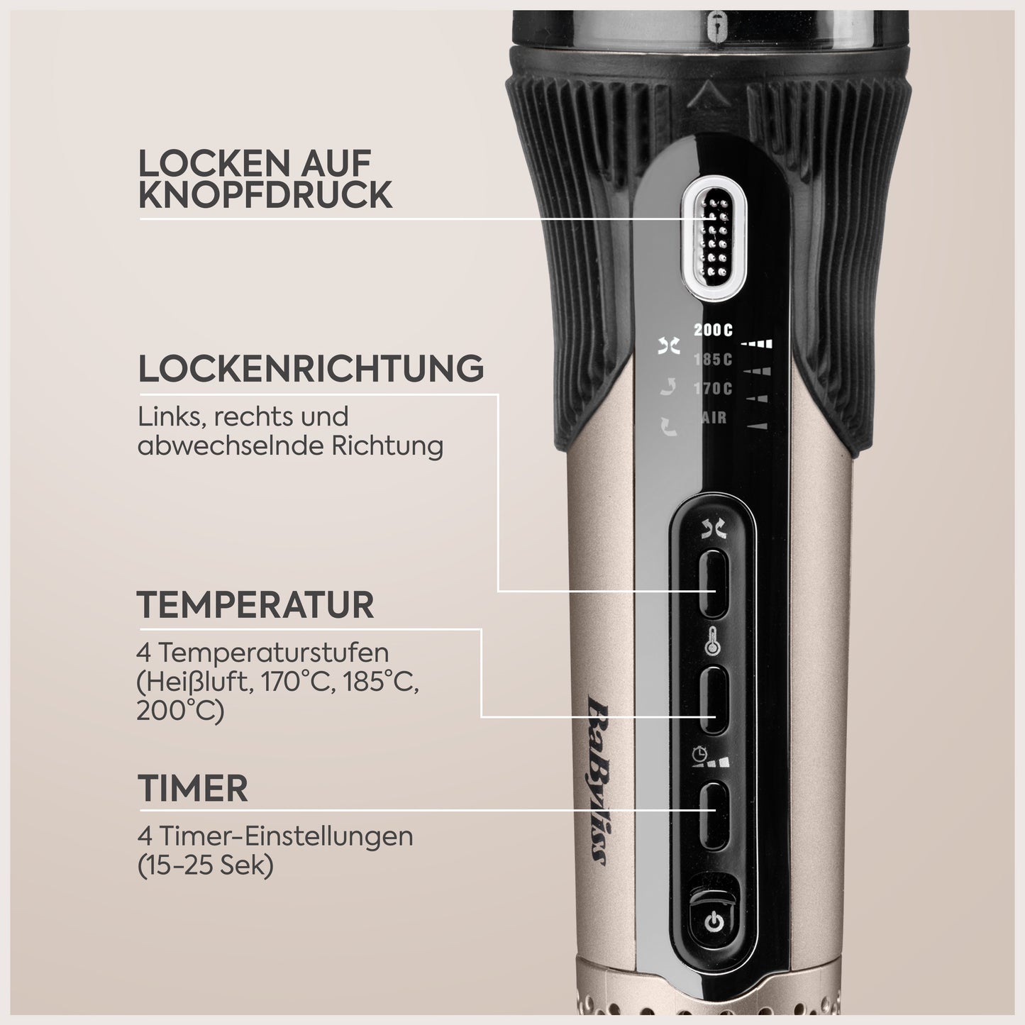 Automatischer Lockenstab Style Secret Air
