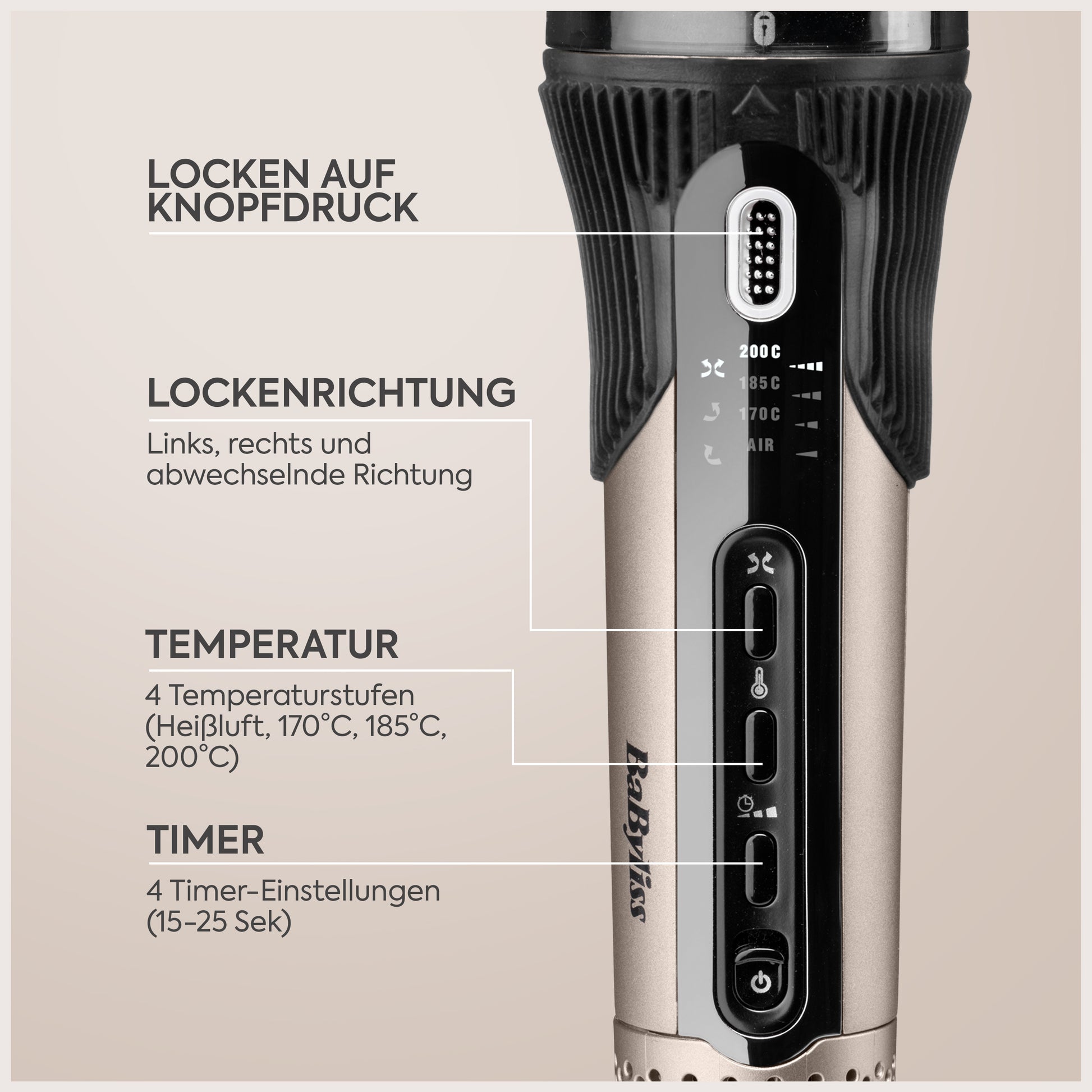 Automatischer Lockenstab Style Secret Air