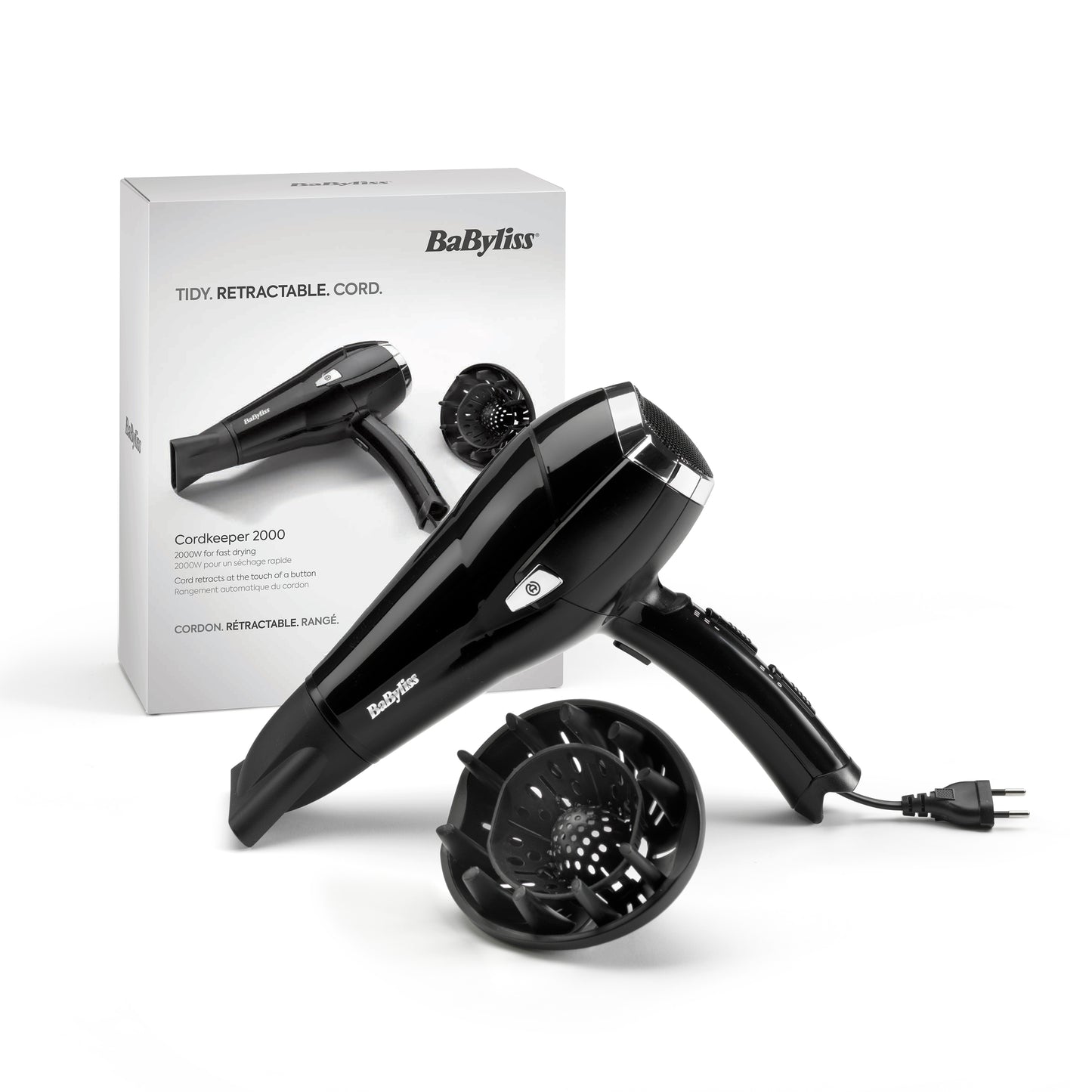 Sèche-Cheveux Retracord System 2000 W