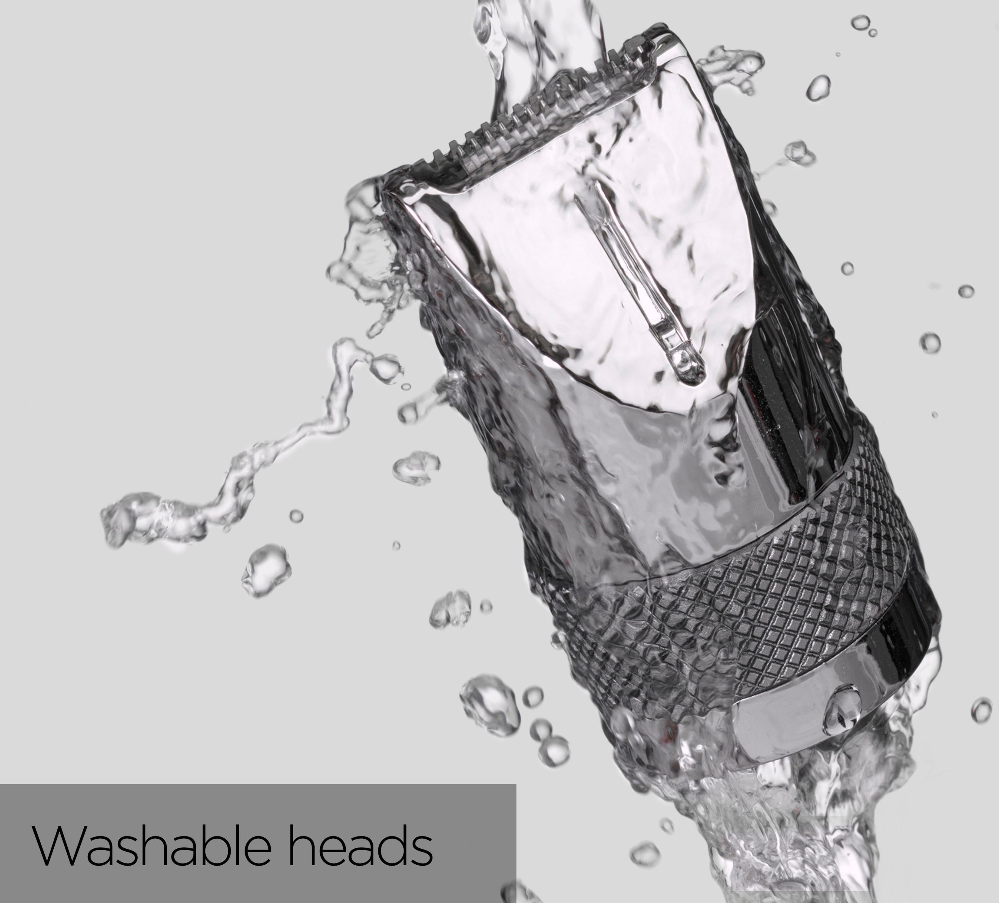 BaByliss Super-X Metal tondeuse nez, oreilles et sourcils en gros plan avec têtes lavables, entretien facile et hygiène optimale — disponible en Suisse