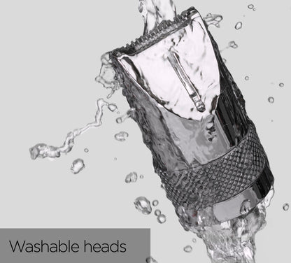 BaByliss Super-X Metal tondeuse nez, oreilles et sourcils en gros plan avec têtes lavables, entretien facile et hygiène optimale — disponible en Suisse