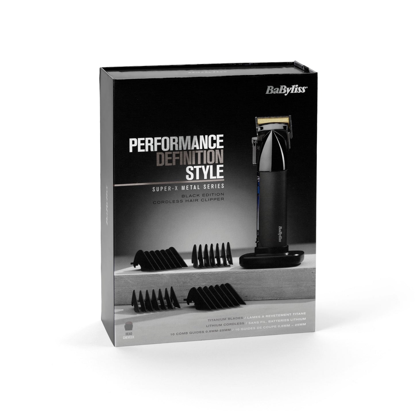 Tondeuse Cheveux Super-X Metal Series Sans Fil