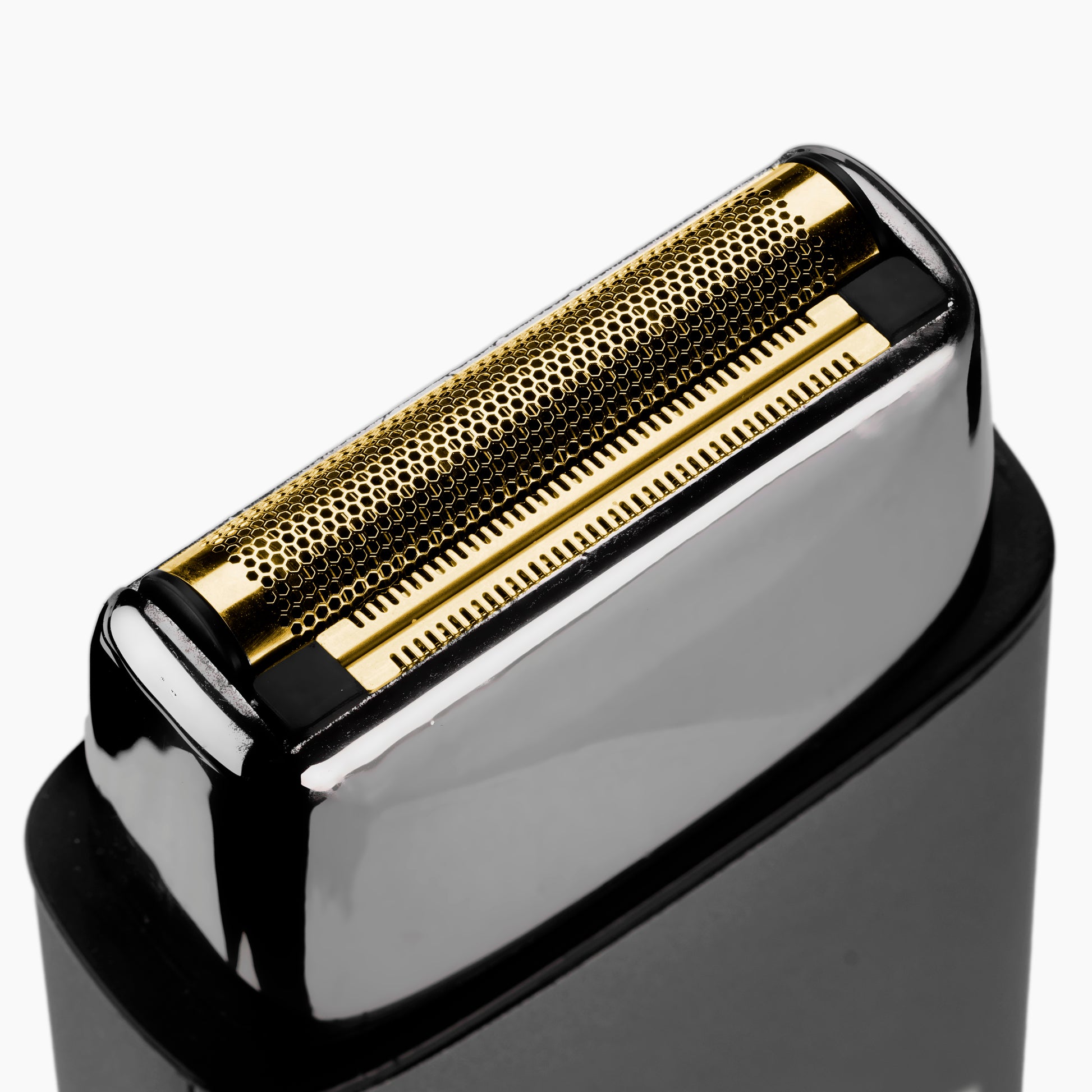 Détail lame acier japonais rasoir Super-X noir