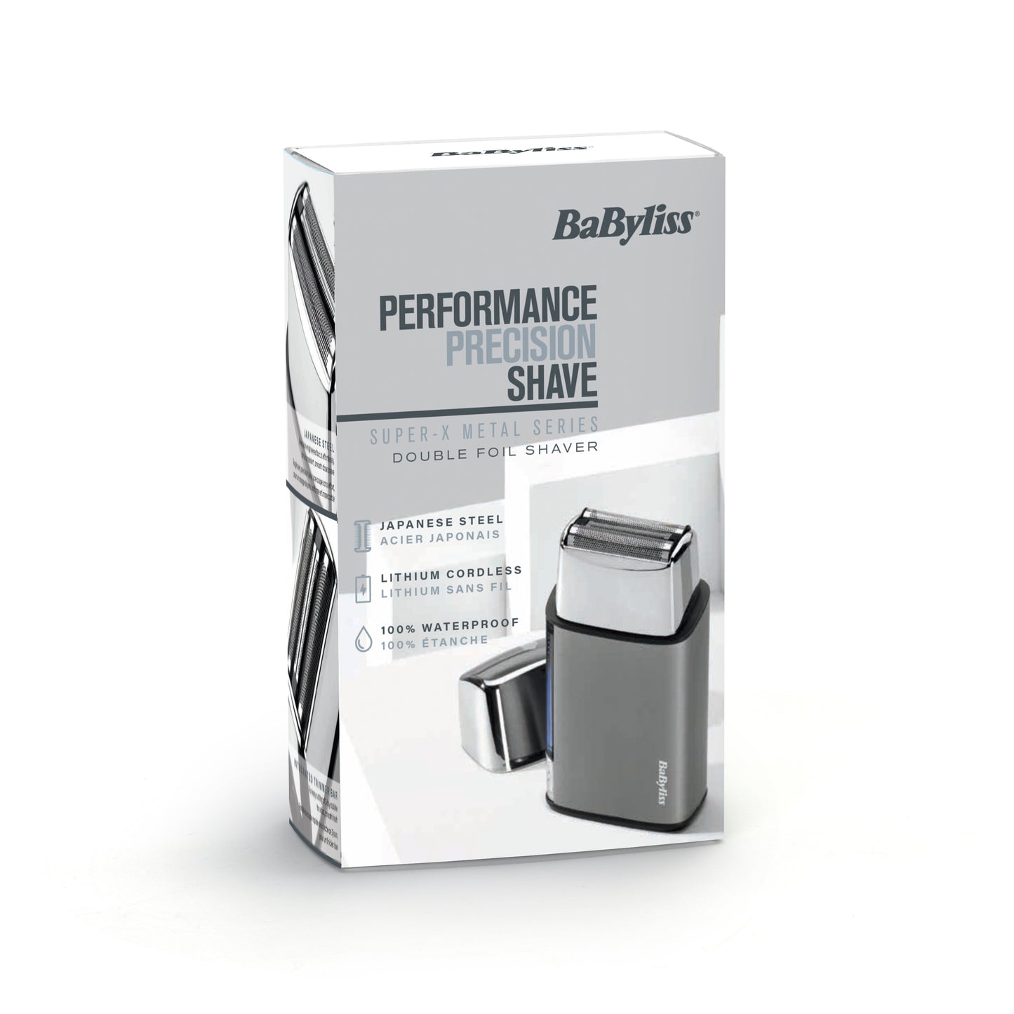 Super-X Doppelfolienscherer (Silber)