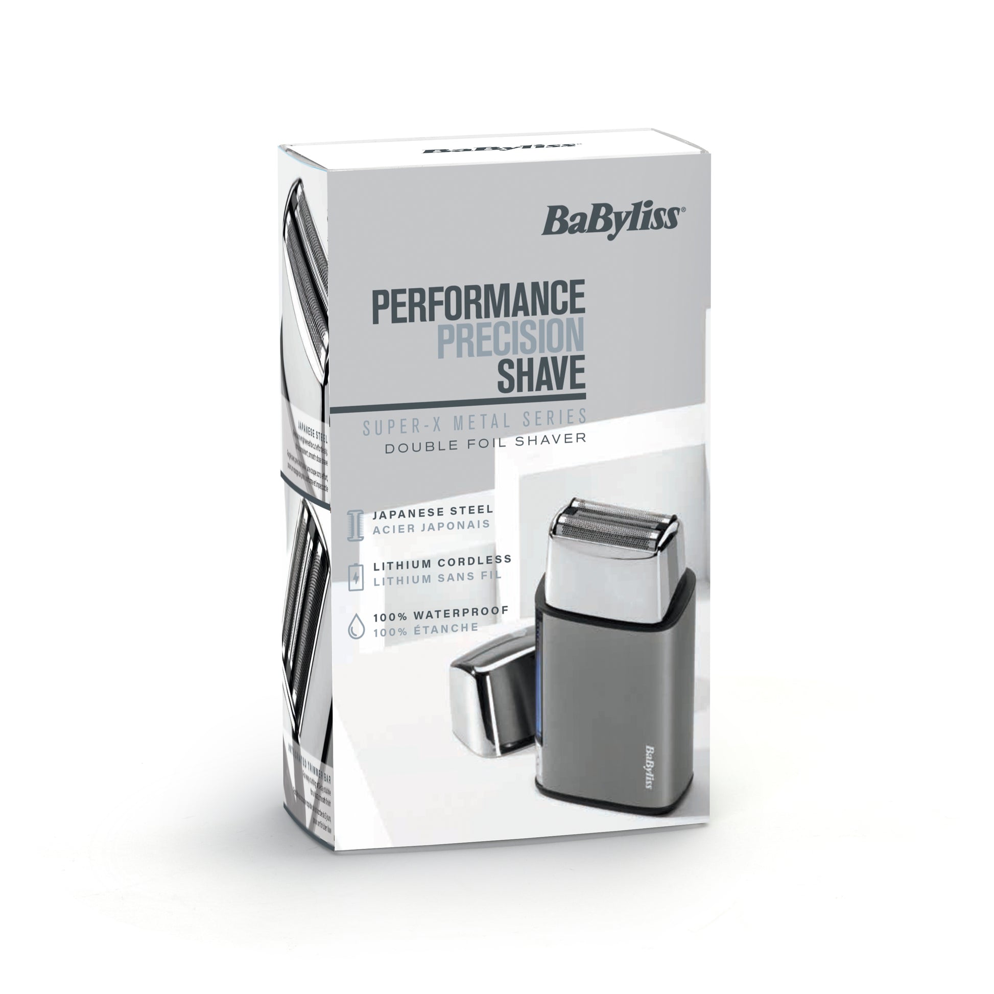 Super-X Doppelfolienscherer (Silber)