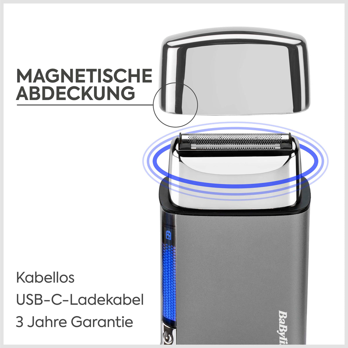 Super-X Folienrasierer (silber)