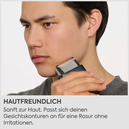 Super-X Folienrasierer (silber)
