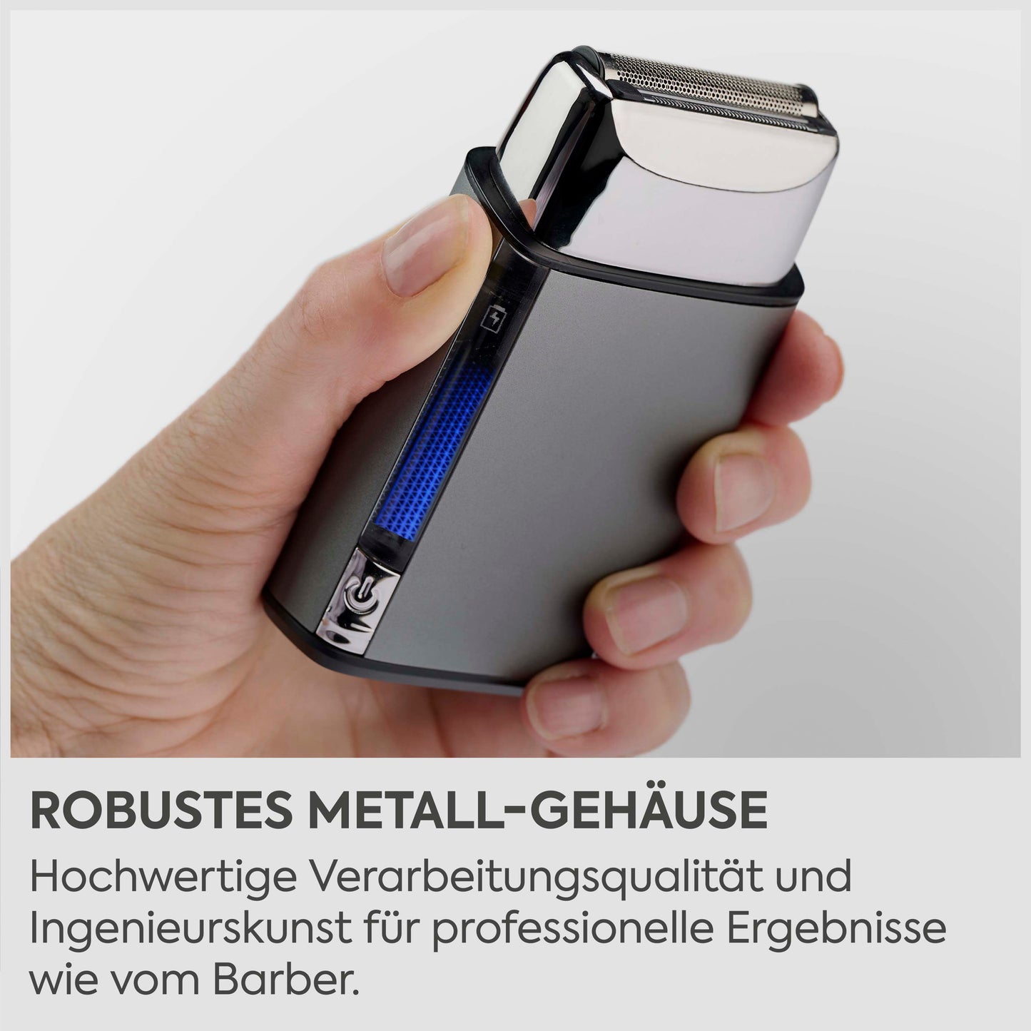 Super-X Folienrasierer (silber)