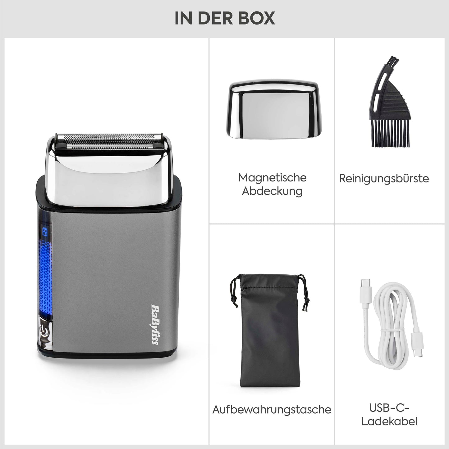 Super-X Folienrasierer (silber)