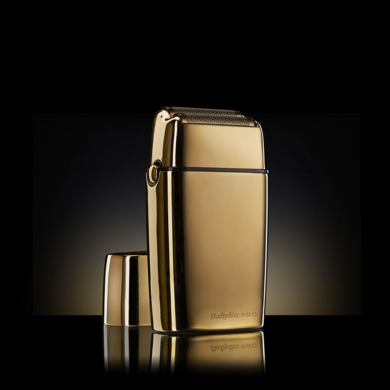 Professioneller Metallrasierer Double Gold 4Artists