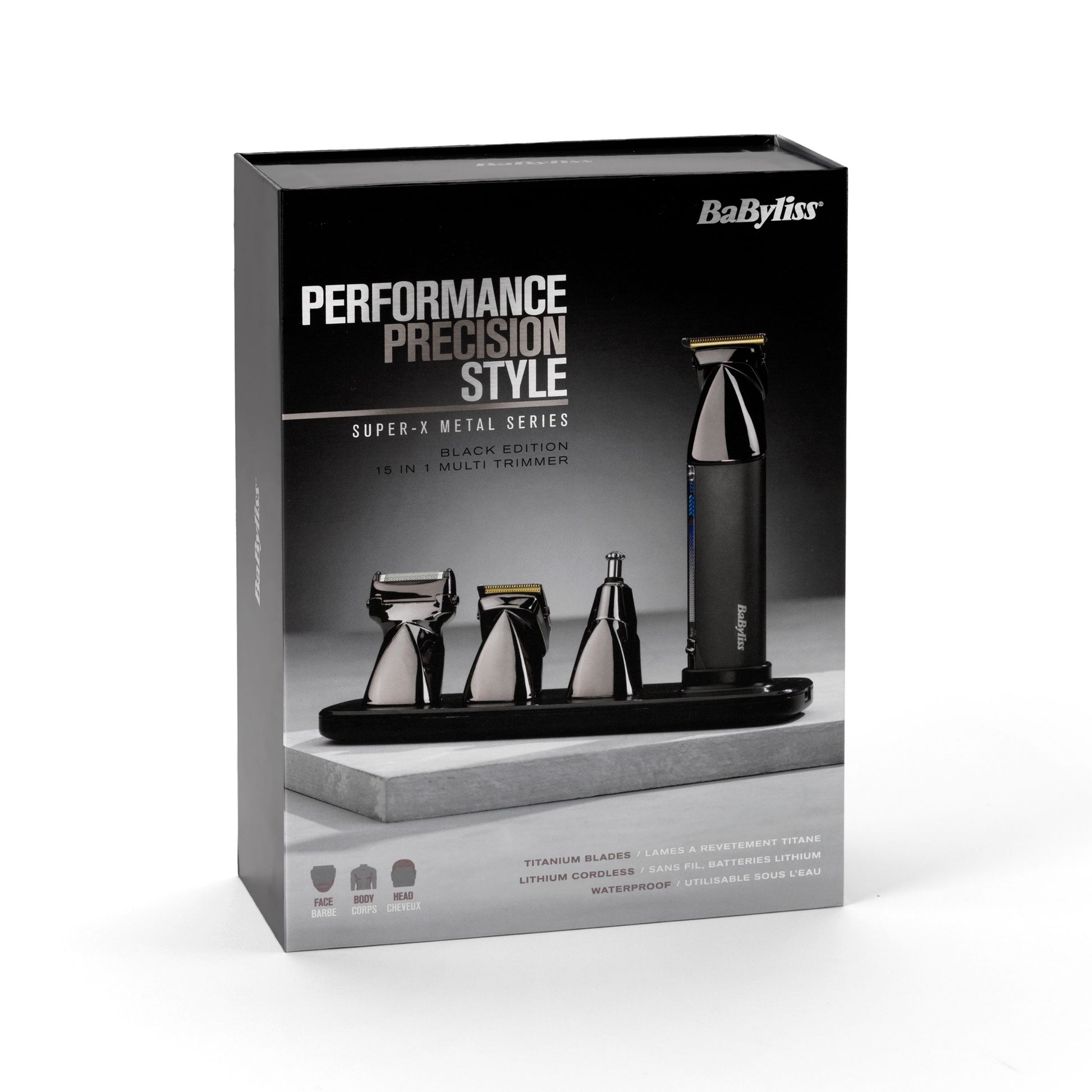 Haarschneider 15-in-1 Super-X Metal Series Kabellos