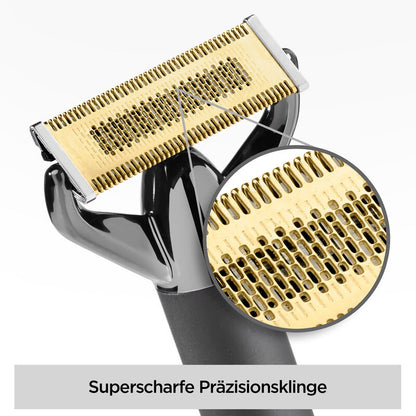 Bartschneider und Rasierer X-Blade schwarz-verchromt