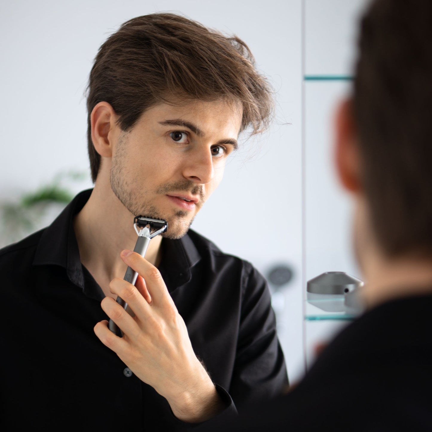 Barttrimmer und Rasierer X-Blade – Grau