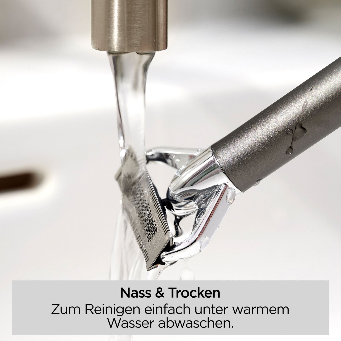 Barttrimmer und Rasierer X-Blade – Grau