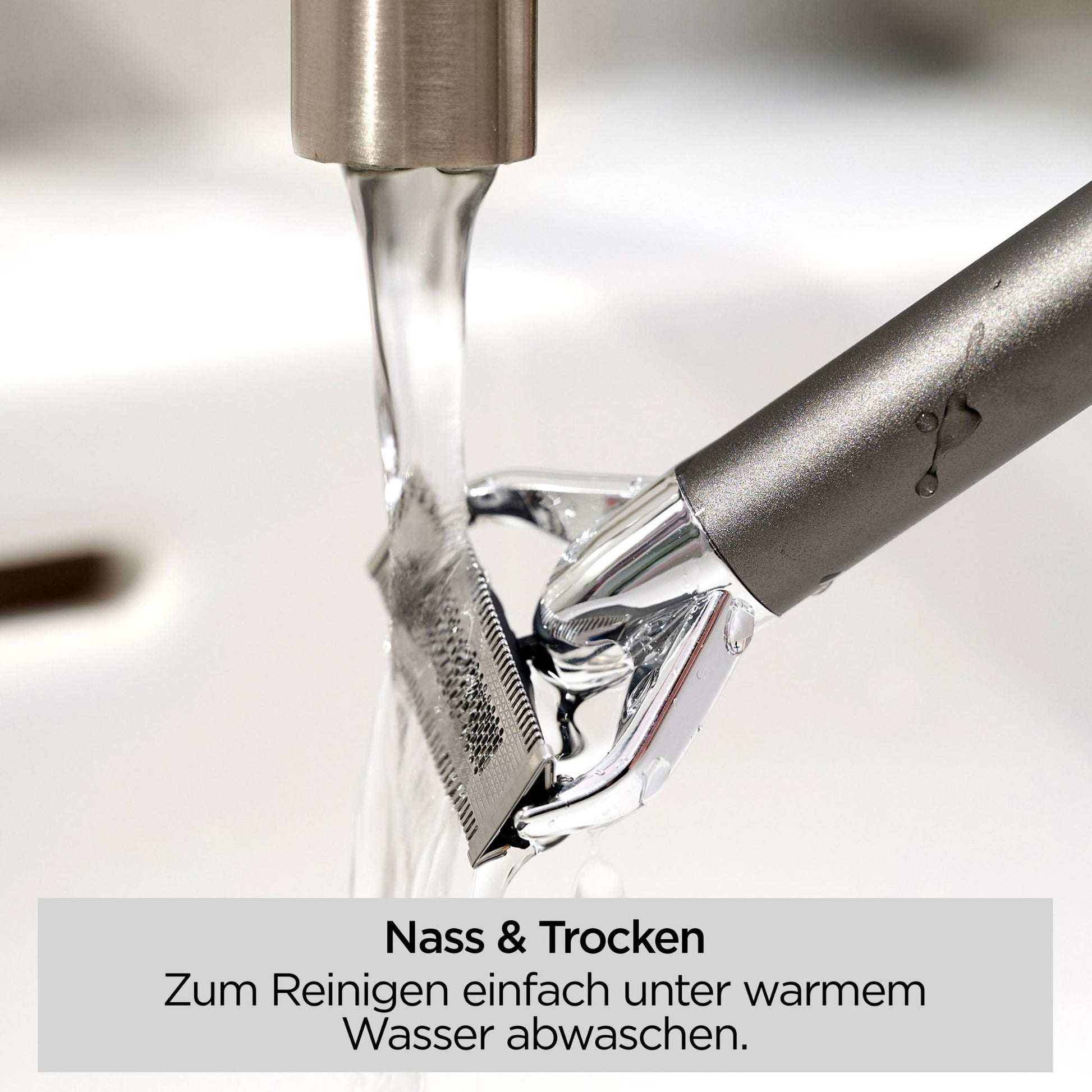 Barttrimmer und Rasierer X-Blade – Grau
