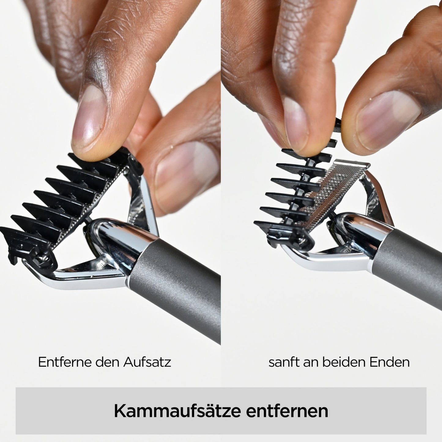 Barttrimmer und Rasierer X-Blade – Grau