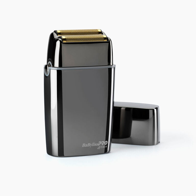 BaBylissPRO Rasoir double lame professionnel pour finitions précises