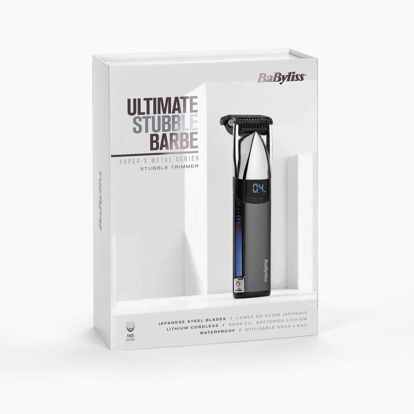 Kabelloser Super-X Chrome Bartschneider